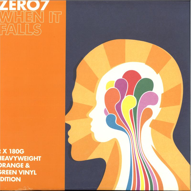 Zero 7 — WHEN IT FALLS LP 2x12" (20TH ANNIVERSARY) vinyl cover