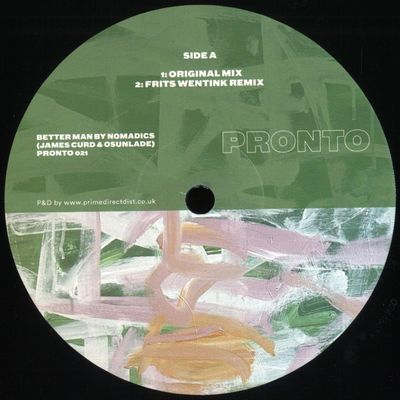 Nomadic’s, James Curd, Osunlade) — Better Man vinyl cover