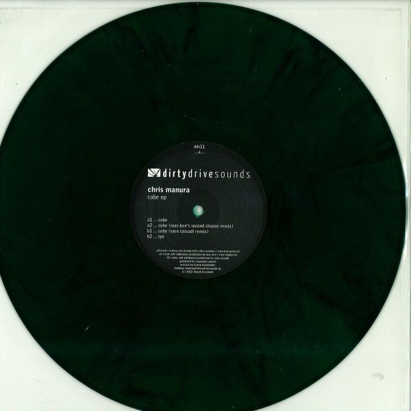 Chris Manura — Cube Ep vinyl cover