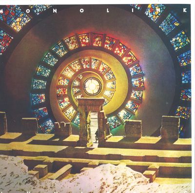 Monolink — Amniotic LP 2x12" vinyl cover
