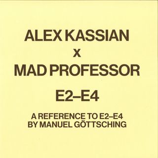 Alex Kassian — A reference to E2-E4 by Manuel Gottsching vinyl cover