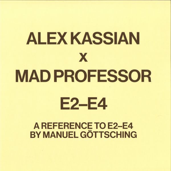 Alex Kassian — A reference to E2-E4 by Manuel Gottsching vinyl cover