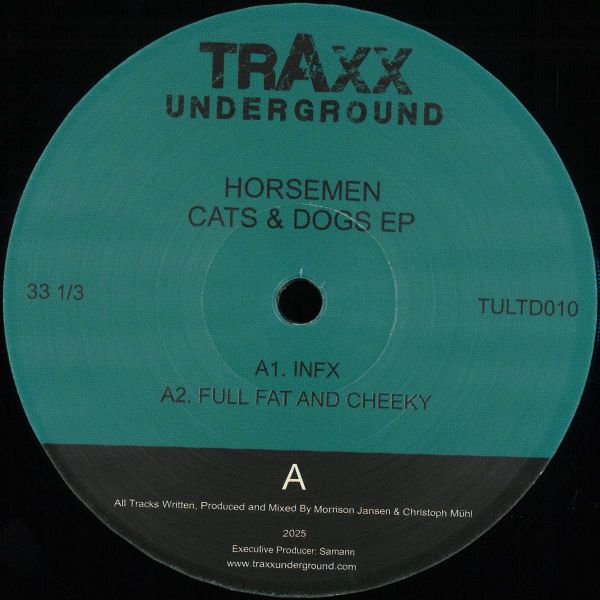 Horsemen — Cats & Dogs EP vinyl cover