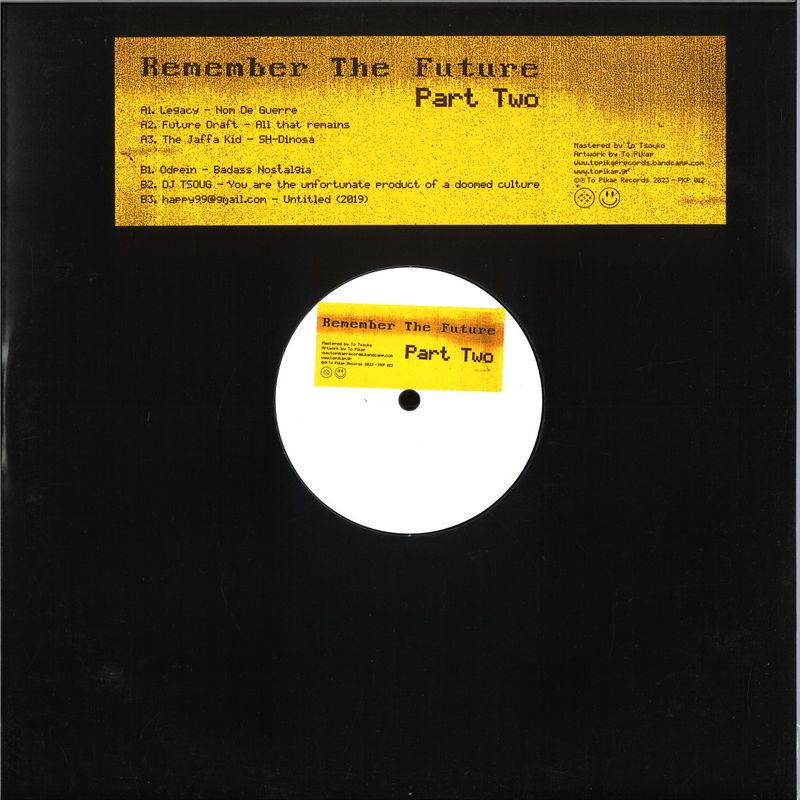 Various — REMEMBER THE FUTURE PART TWO EP vinyl cover
