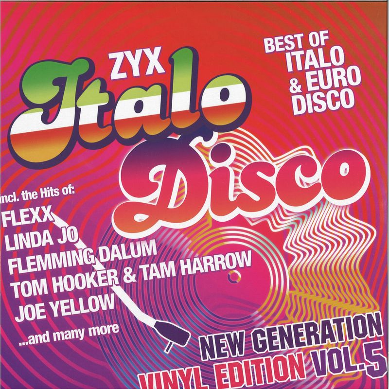 Various — ZYX Italo Disco New Generation:Vinyl Edition Vol.5 vinyl cover