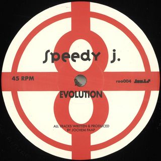 Speedy J — Evolution vinyl cover