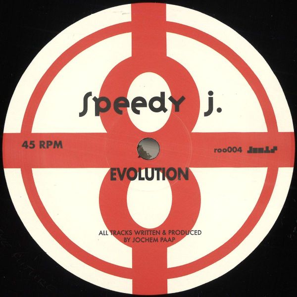 Speedy J — Evolution vinyl cover