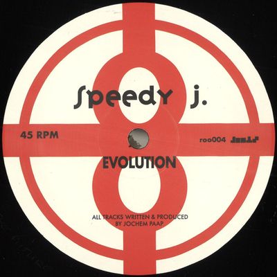 Speedy J — Evolution vinyl cover