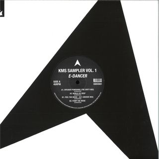 E-Dancer — KMS Sampler Vol.1 vinyl cover