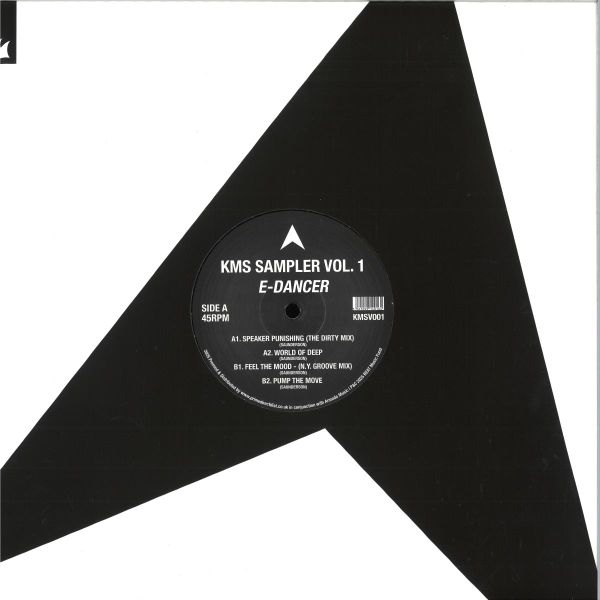 E-Dancer — KMS Sampler Vol.1 vinyl cover