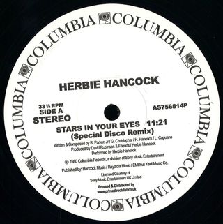 Herbie Hancock — Stars In Your Eyes / Saturday Night vinyl cover
