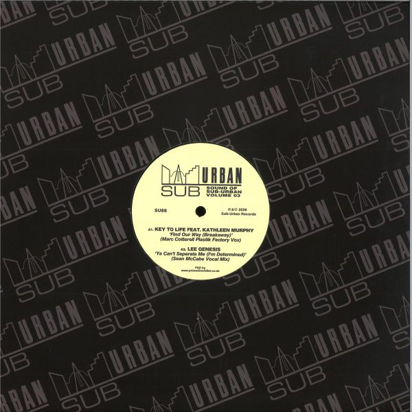 Various — The Sound Of Sub-Urban Volume 3 vinyl cover