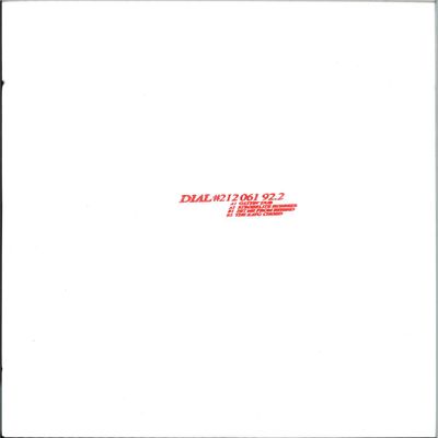Duster Valentine — DIAL #212 061 92.2 vinyl cover