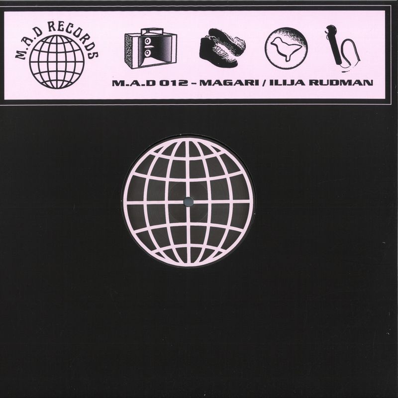 Magari, Ilija Rudman — M.A.D RECORDS 012 vinyl cover