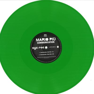 Mario Piu — Communication vinyl cover