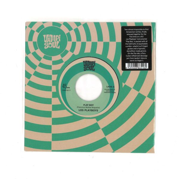 Los Playboys, Los Roger's — Play Boy/Descarga Rogers 7" vinyl cover