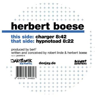 Herbert Boese — Charger vinyl cover