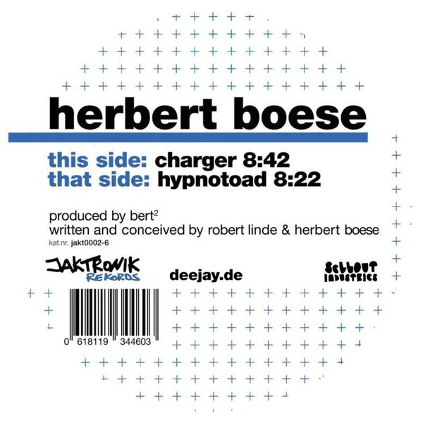 Herbert Boese — Charger vinyl cover