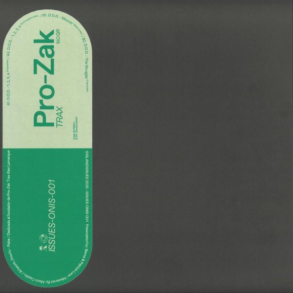 Cesar de Melero, Mr. Claude — Pro-Zak Issues vinyl cover