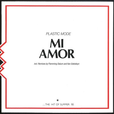 Plastic Mode — Mi Amor EP vinyl cover