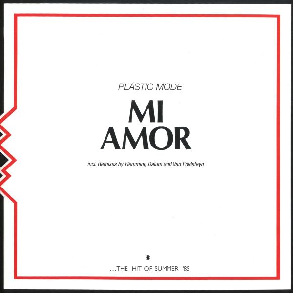 Plastic Mode — Mi Amor EP vinyl cover