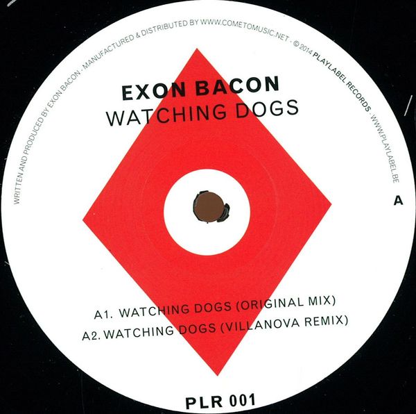 Exon Bacon — Watching Dogs Ep vinyl cover