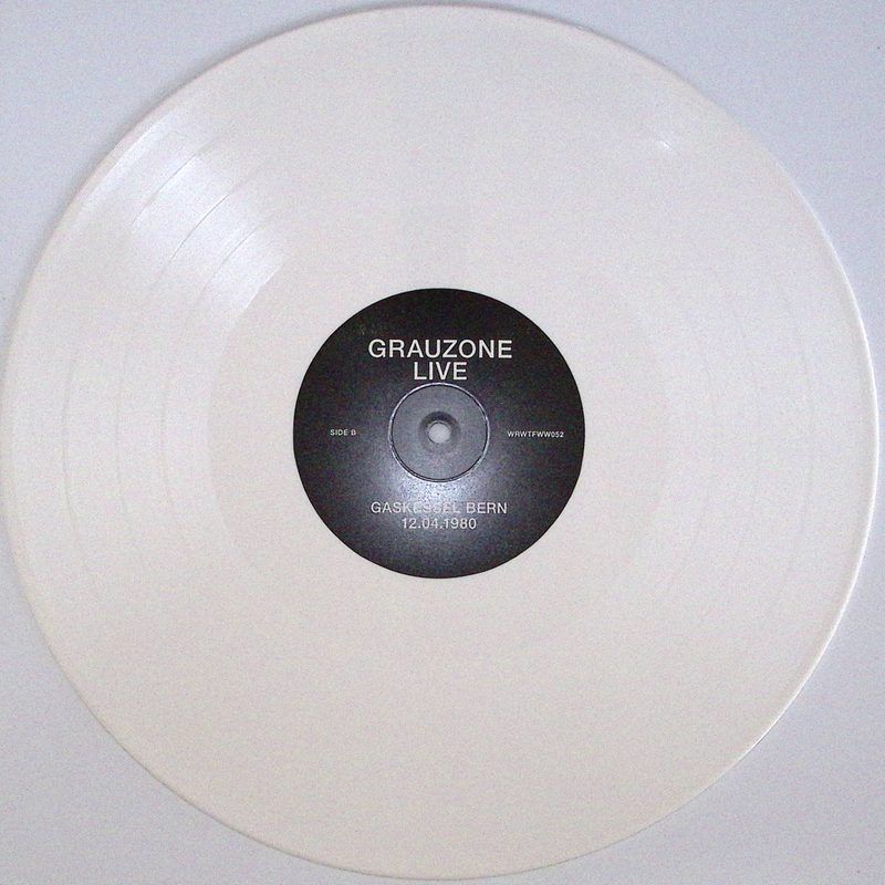 Grauzone — LIVE LP vinyl cover