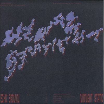 Echo Brown — Midnight Static EP vinyl cover