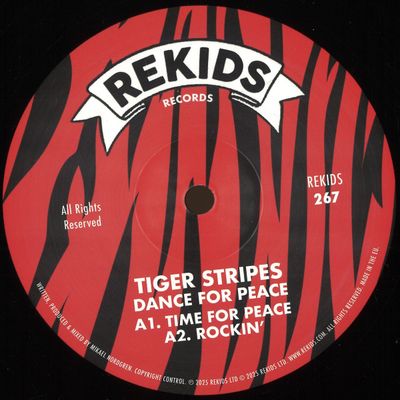 Tiger Stripes — Dance For Peace vinyl cover