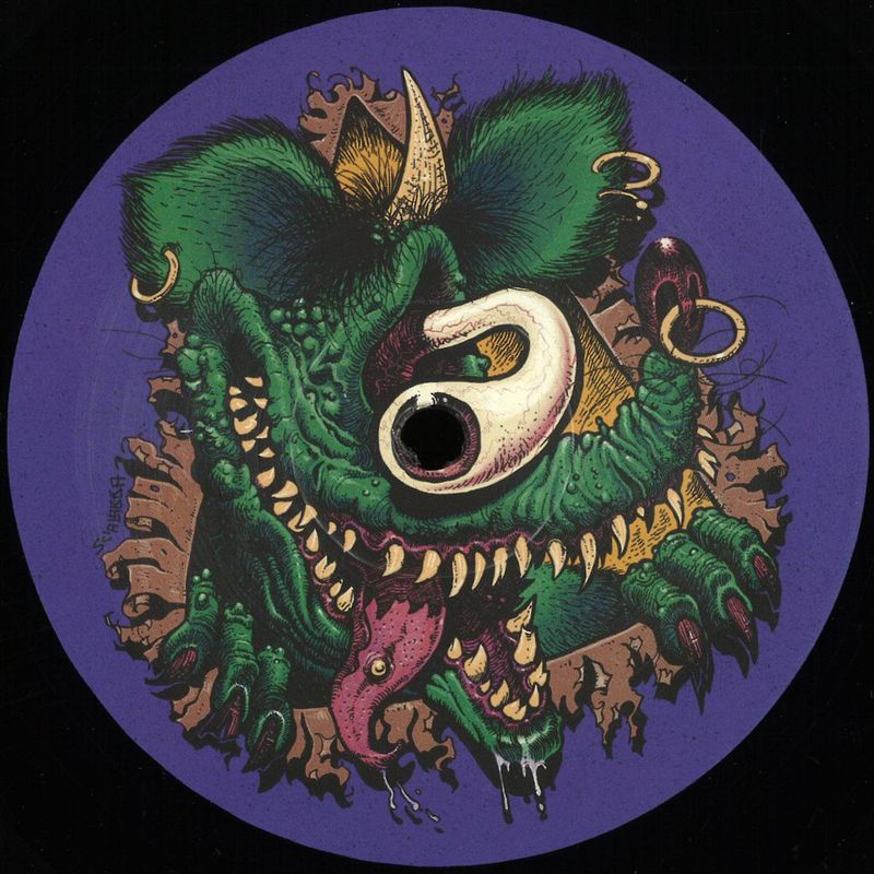 Purple Mash, Shado — Heavy Flow vinyl cover