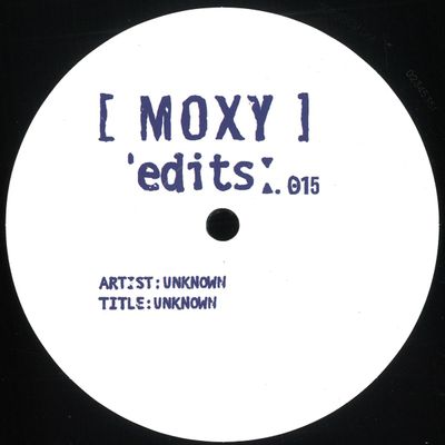 Unknown — MOXY EDITS 15 & 16 vinyl cover