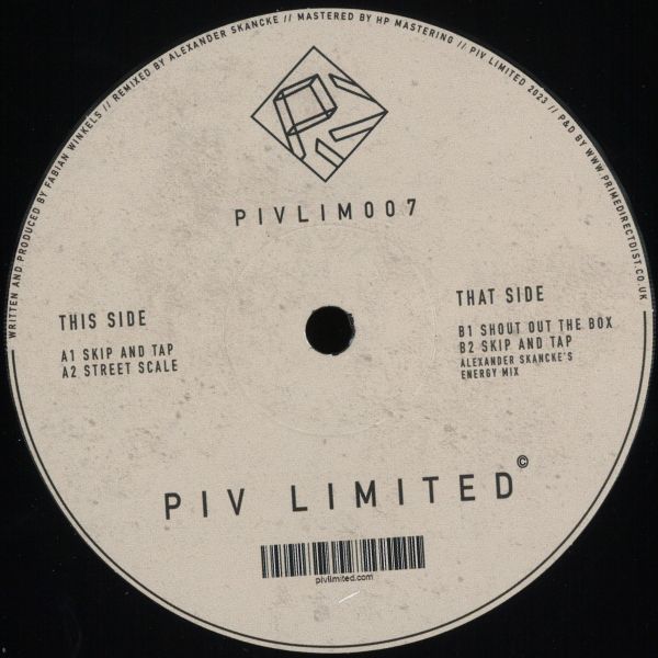 Fabe — PIV Limited vinyl cover