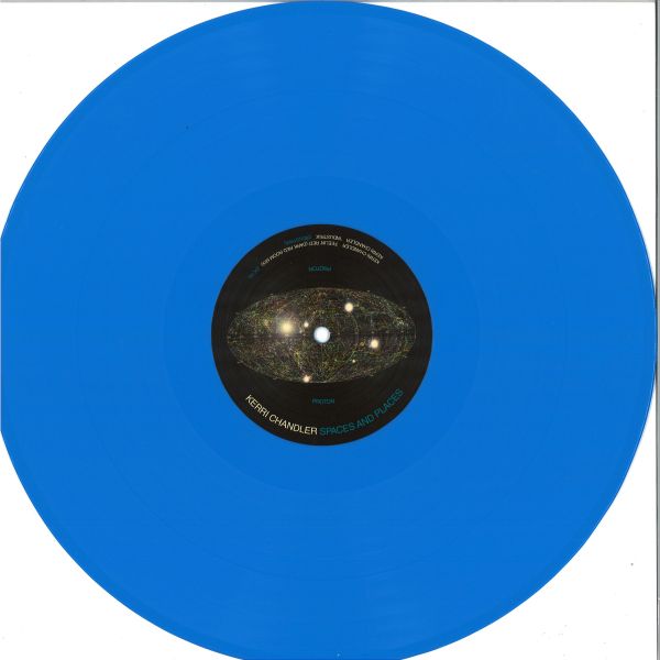 Kerri Chandler — Spaces And Places: Album Sampler 3 LP 2x12" vinyl cover