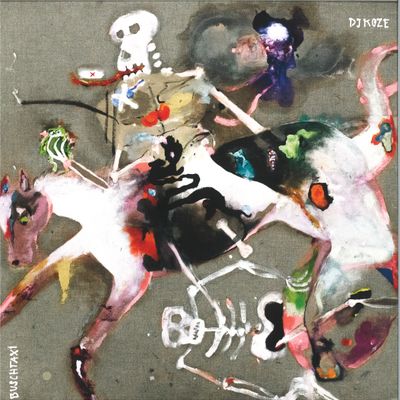 Dj Koze — Buschtaxi EP vinyl cover