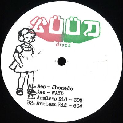 Aes/Armless Kid — LUUD005 vinyl cover