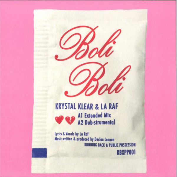 Krystal Klear&La Raf — Boli Boli vinyl cover