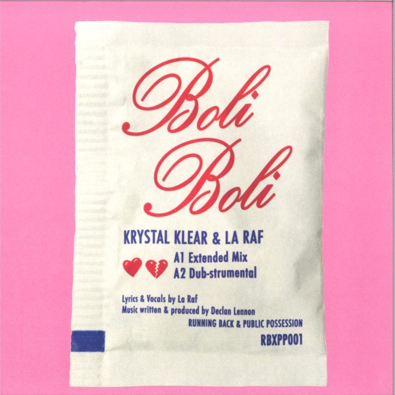 Krystal Klear&La Raf — Boli Boli vinyl cover