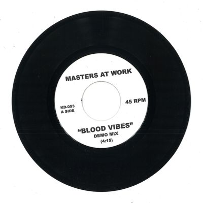 Masters At Work, House Brigade — Blood Vibes / The Madd Cry vinyl cover