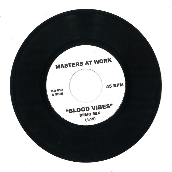 Masters At Work, House Brigade — Blood Vibes / The Madd Cry vinyl cover