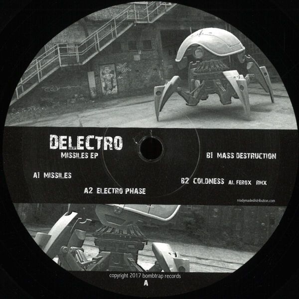 Delectro — Missiles Ep vinyl cover