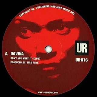 Davina — Don't You Want It vinyl cover
