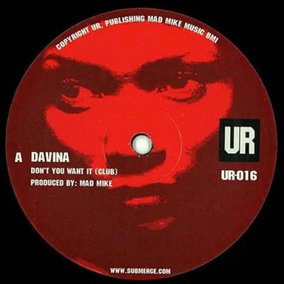 Davina — Don't You Want It vinyl cover