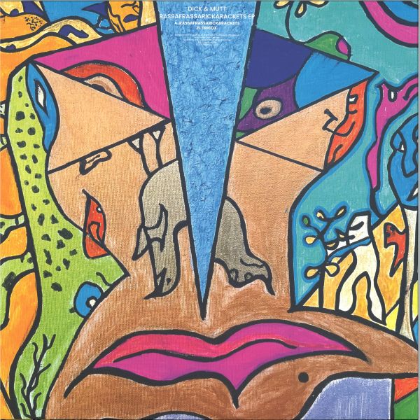 Dick, Mutt — Rassafrassarickarackets EP vinyl cover