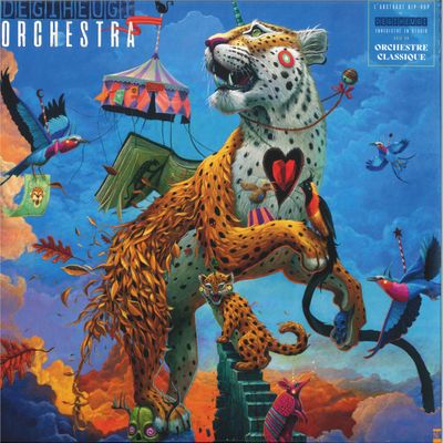 Degiheugi — Degiheugi Orchestra LP 2x12" vinyl cover