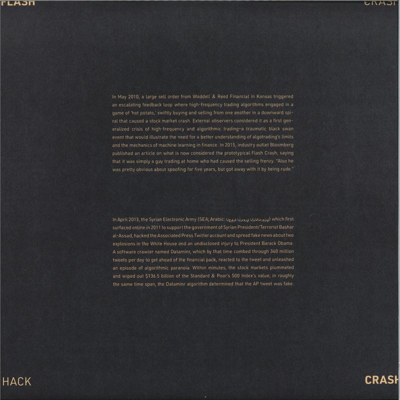 Various — Flash Crash / Hack Crash vinyl cover