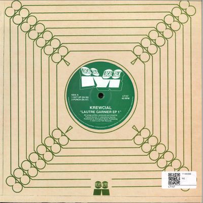 Krewcial — LAUTRE GARNIER EP vinyl cover