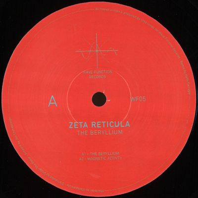Zeta Reticula — The Beryllium vinyl cover