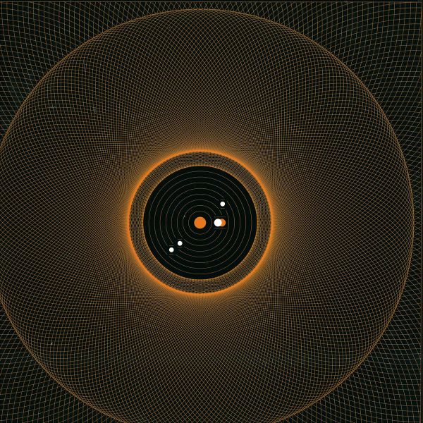 Fonos — Squared Orbits Ep vinyl cover