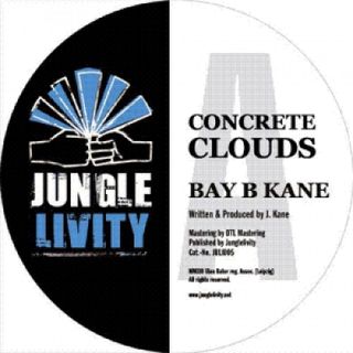 Bay B Kane — Concrete Clouds / Bless We Aurora vinyl cover