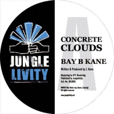 Bay B Kane — Concrete Clouds / Bless We Aurora vinyl cover